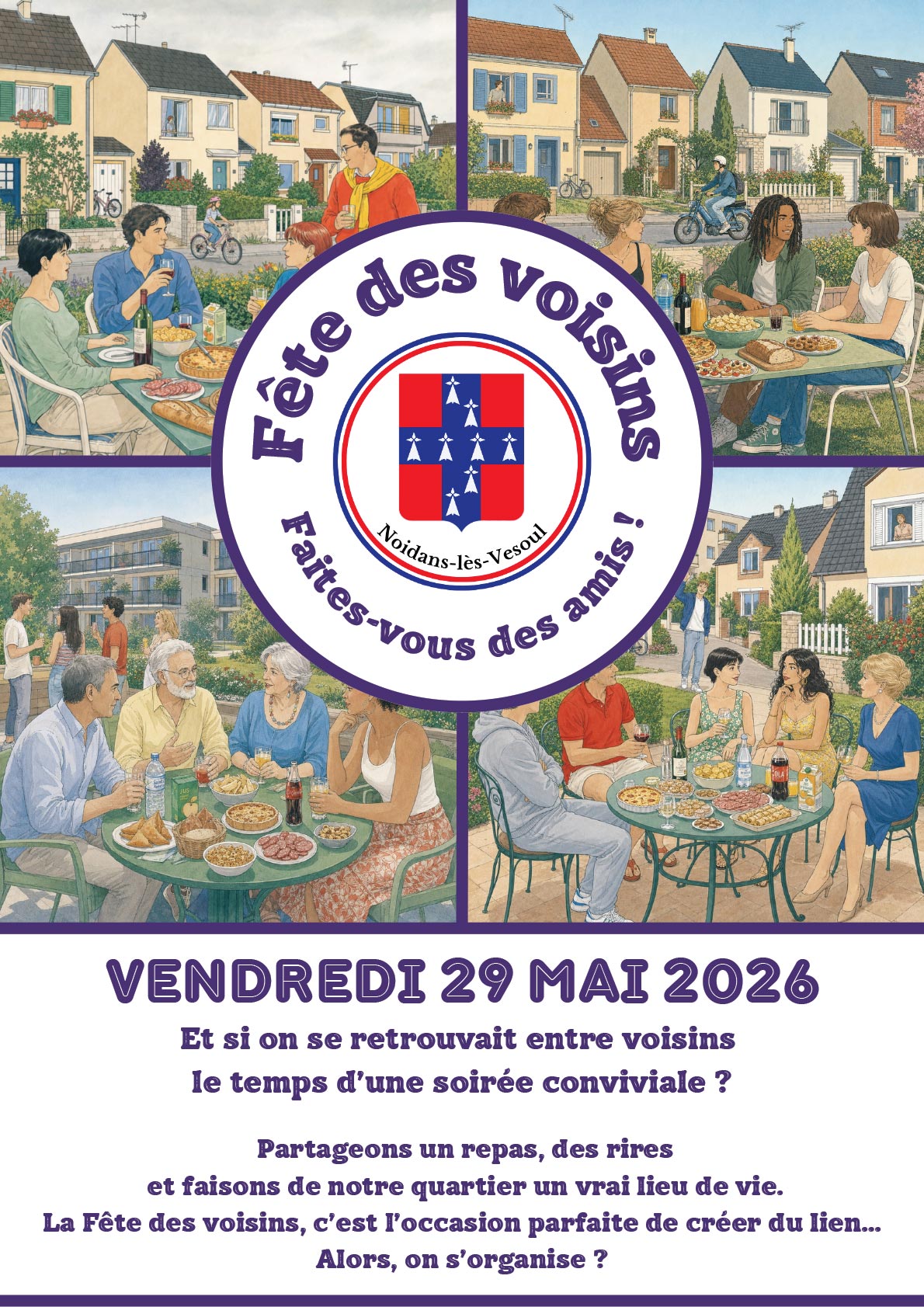 Le 29 mai, c’est la Fête des voisins