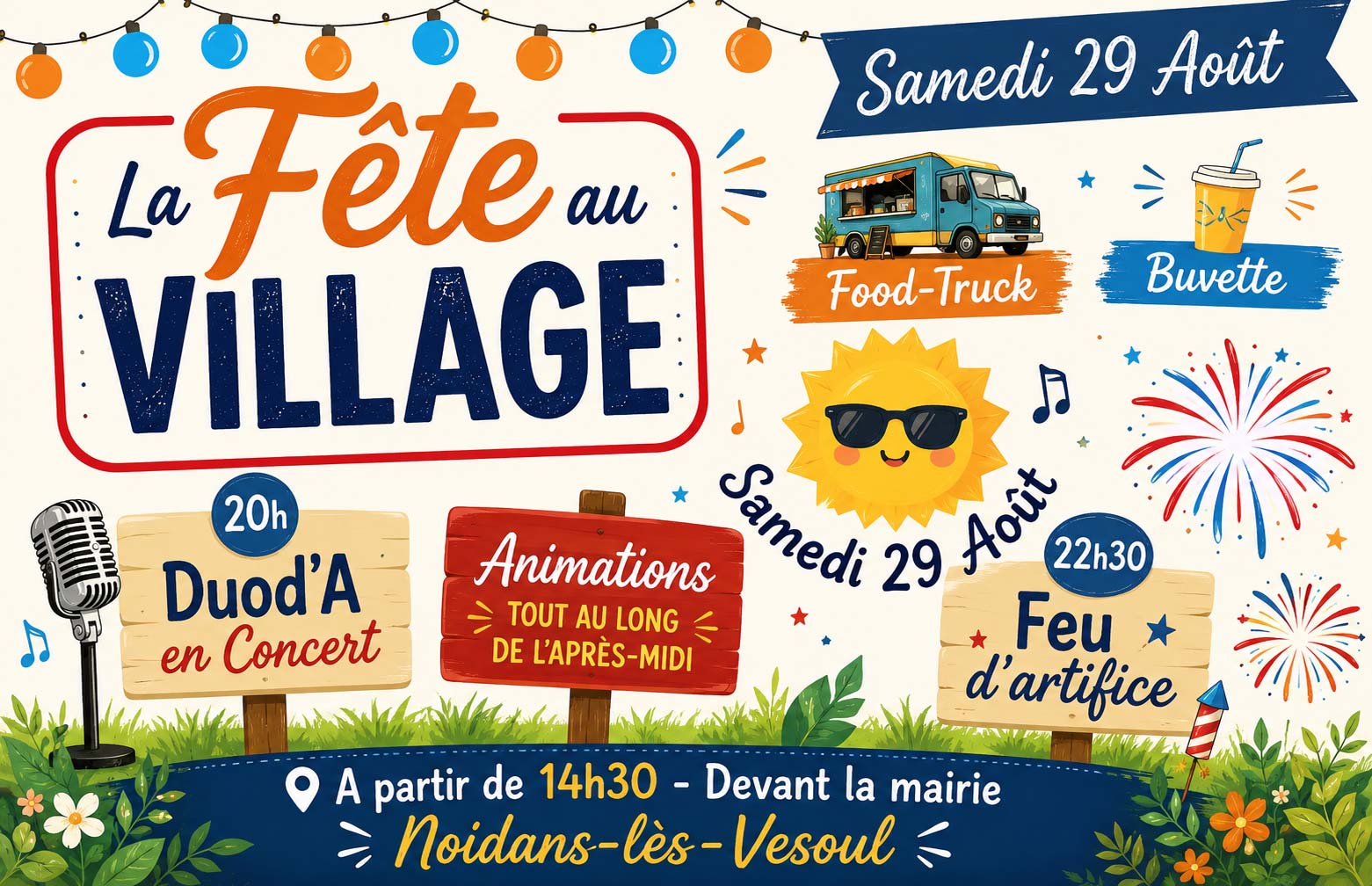 La Fête au Village revient le samedi 29 août