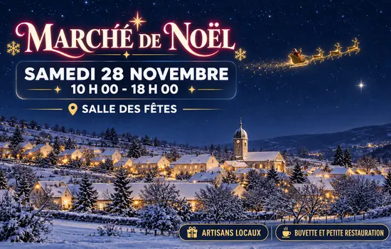 Marché de Noël : rendez-vous samedi 28 novembre