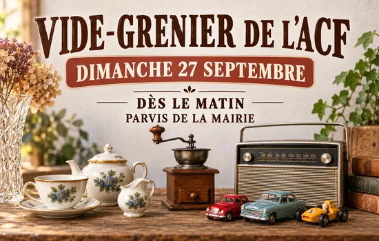 Vide-grenier de l'ACF
